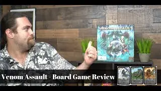 Venom Assault & Villains and Valor Expansion - Board Game Review