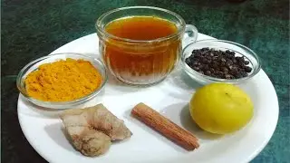 Turmeric Ginger Tea || Immunity Boosting Tea|| Best Remedy For Cold, cough ||Immune Booster Drink||