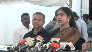 Rahul Gandhi Mp Disqualification issue - BJP MLA Vanadhi Srinivasan Comes in Black Saree