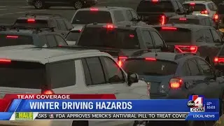 Winter weather creating messy driving conditions in Park City