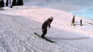 Snowpark Steinplatte Top to Bottom Run 27.01.2016