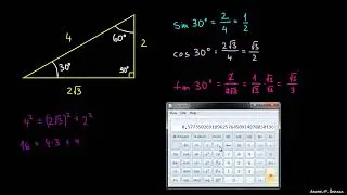 Calcular Ángulos con Trigonometría