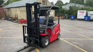 New Manitou ME 425 C Electric Forklift for Sale | Walkaround Video (2022, Only 14 Hours)