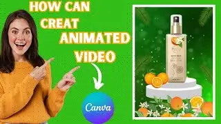 How can create animated video on Canva#canvatutorial #easydesign #tutorial #animatedvideo