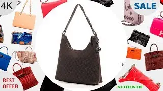 GUCCI Brown Leather Canvas GG Guccissima Charm Hobo 339553 Luxury Piece