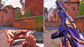 VALORANT Season 2025 Act 5 Battle Pass | Full Skin Showcase (Interhelm, BELAFLAIRE, HALOFORM & More)