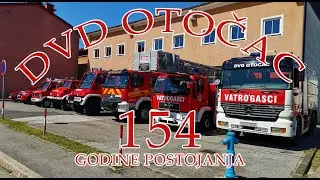 DVD Otočac - 154 godina vatrogastva u Otočcu - Representing a volunteer Fire Department - Otočac