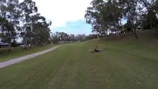 Maiden Flight // Blackout Mini H Quad // MT1306-10 // CC3D // FPV