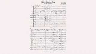 Gershwin Rialto Ripples Rag - Double Wind Quintet Sheet Music
