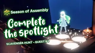 Complete the spotlight scavenger hunt - Quest 4 | Season of Assembly | Hidden Forest | Sky: CotL