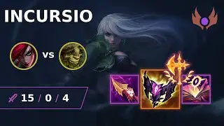 [ Incursio ] Katarina MID vs Ivern | OCE MASTER | LOL Season 2024