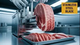 High Speed Electric Meat Slicer Machine Precision Cuts for Restaurants