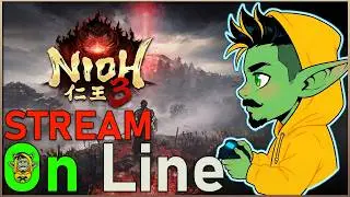 🔴Nioh 3 - P.2 [Прохождение] Изучаем открытый мир, мой путь ниндзя | Обзор| Первый взгляд |