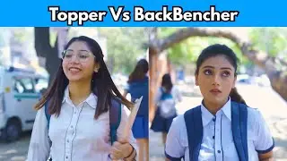 Topper Vs Backbencher During Exams | Ft. Tena Jaiin & Paayal Jain | The Paayal Jain Clips