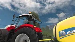 [Ls15] Siloballen Pressen in Gamsting| 1080P | 60FPS