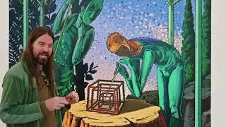 NATHAN REDWOOD, The Good Thief - Painting: The Good Thief, 2023 - Interview Series 3