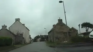 Driving On The D87 From 22110 Kergrist Mo&euml;lou To Kermabjean 22110 Glomel, France 10th September 2024