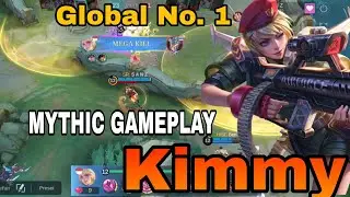 Top Global No.1 Kimmy | Pro Gameplay Mythic MLBB