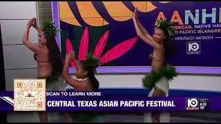 Act Pacifica KWTX, Центрально-Техасский Азиатско-Тихоокеанский фестиваль #PolynesianDance #Tahiti...