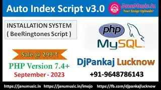 Bee Ringtone Wordpress Theme Based Auto Index 3.0 Script | Latest PHP Version 7.4 | DjPankaj Lucknow