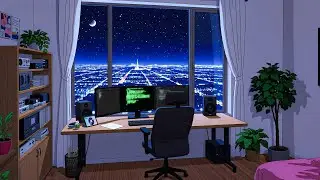 Late Night Coding 🌙 Lofi Home Setup 💻 Calm Focus Music for Programming, Study & Work