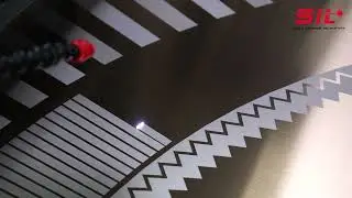 Laser Etching on Stainless Steel Door | SILASERS