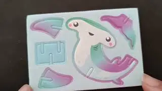 Hewan laut yang menggemaskan  | mainan puzzle 3d animal ocean