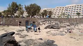 Lanzarote, Playa del Jablillo Teguise. Spain