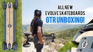 GTR Evolve Electric Skateboard Unboxing !
