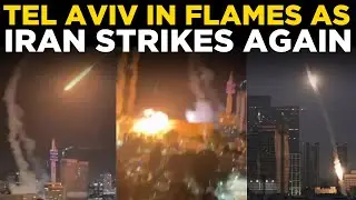 Israel-Iran War News LIVE | Tel Aviv Burns, Iran FIRES 100+ Missiles In Fresh Salvo | Netanyahu News