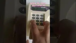 Low money alarm kmaina set tougani || Know your MSPDCL meter box || #shorts #shortsfeed