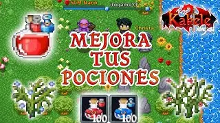 COMO MEJORAR LAS POCIONES DE VIDA Y MANA | KAKELE ONLINE