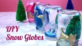 DIY Snow Globes | HG Craft | HelloGiggles