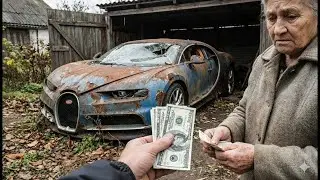 ASMR Car Restoration! Full Restoration of 2021 Bugatti Chiron Bought for $500
