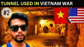 SECRET TUNNEL IN VIETNAM WAR | CU CHI TUNNEL | INDIAN IN VIETNAM #vietnam