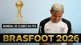 BRASFOOT 2026 - MODO REALISTA - NOSSO PRIMEIRO MUNDIAL ... ❌❌❌