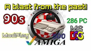 Modplay first Amiga tracker for PC MS-DOS & my Lost MOD file found @a.m.o.o.s.e