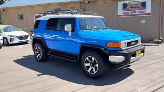 🤯2007 Toyota FJ Cruiser 4WD RARE VOODOO BLUE | CLEAN TITLE | 4WD | LOCKING DIFF | FraziersFriends