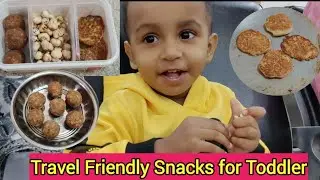 Travel Friendly Food Recipes For 1 Year Old Baby|healthy snacks ideas