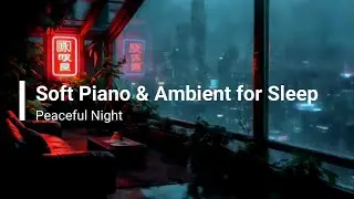 Soft Piano & Ambient Music for Sleep | Peaceful Night#DeepSleepSounds#SleepMusic#RelaxingSounds
