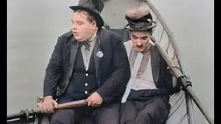 #CharlieChaplin - The Rounders (1914) | Restored Movie
