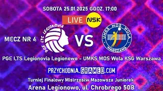 tv.nsk.pl [LIVE MMJ-4] PGE LTS Legionovia Legionowo - UMKS MOS Wola KSG Warszawa 2025-01-25 17:40