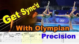Synchronize Guitar Pro Notation/TAB To Music Video - With Olympic Athlete Precision