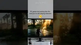 Компьютерные игры выглядят ВОТ ТАК&hellip; а вы всё ещё играете в Valorant 😭