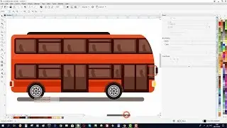 CorelDraw Tutorial: Draw a Double Decker Bus