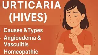 Urticaria (Hives) Explained | Causes, Types, Angioedema & Homeopathic Treatment