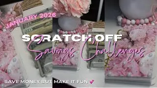 Saving Money but Make It Fun ✨ | Scratch-Off Challenges