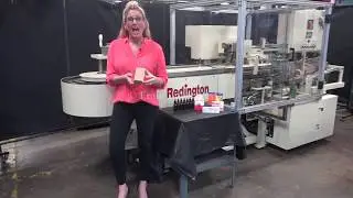 Redington Semi-Auto Continuous Motion Vertical Tuck Cartoner Demonstration
