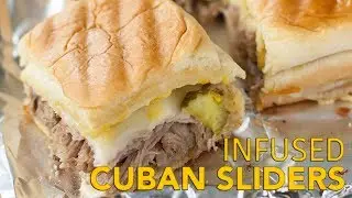 Cuban Sliders - Infused Food How To - MagicalButter.com