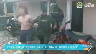 Caen los presuntos autores del atentado a la polícia en Frontino - Telemedellín